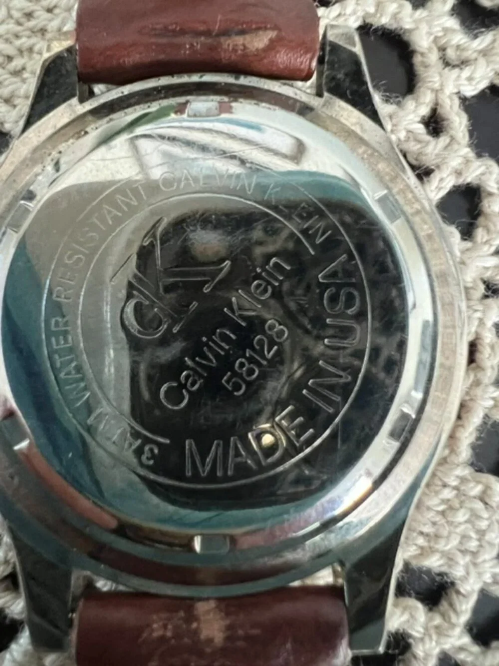 VTG Calvin Klein Unisex Watch Water Resistant 1500 Prof Series  - New Battery